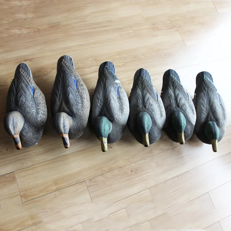 
Durable Bigfoot Oversized Lifelike Mallard Floater Duck decoy Duck floater 6PK 