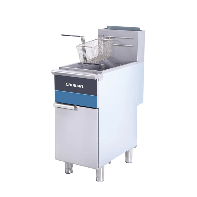Food Service Equipment Commercial American US style KFC Gas 4 Tube Fryer Food Service Fryer