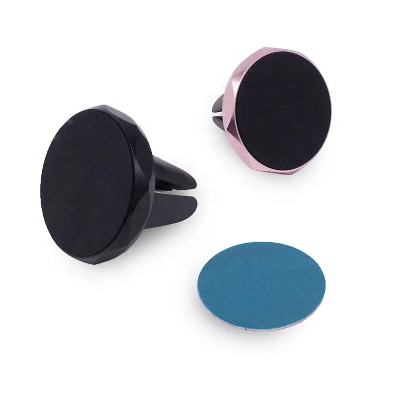 360 Degree Cell Phone Power Clip Gps Air Mount Car Vent Magnetic Holder
