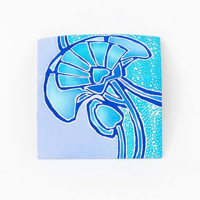 Japanese kimono leather business waterproof memory card case