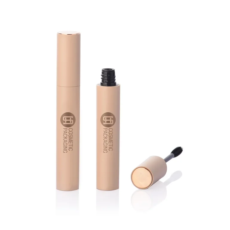 New Product Custom Logo Container Matte 10ml Round Mascara, 3d Fiber