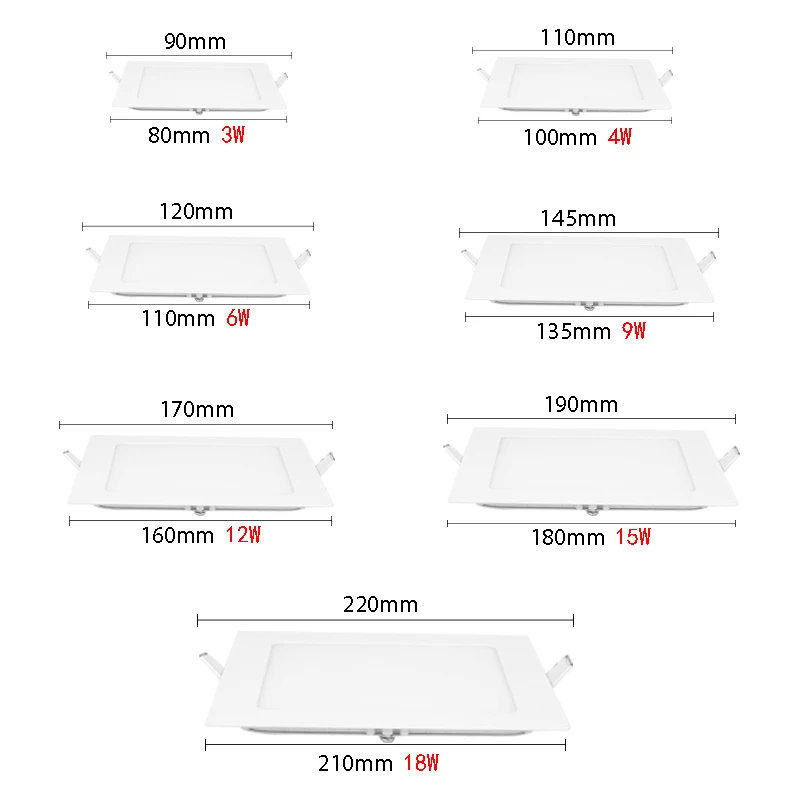 3W 6W 9W 12W 15W 18W 24W Etl Led Panel Light/frameless Led Panel Light/led Ceiling Panel Light,Led Panel Light,Led Light Panel