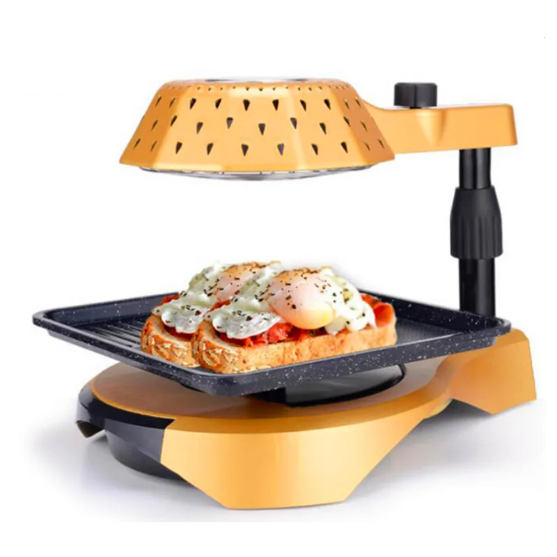 3D smokeless electric infrared easy Grill