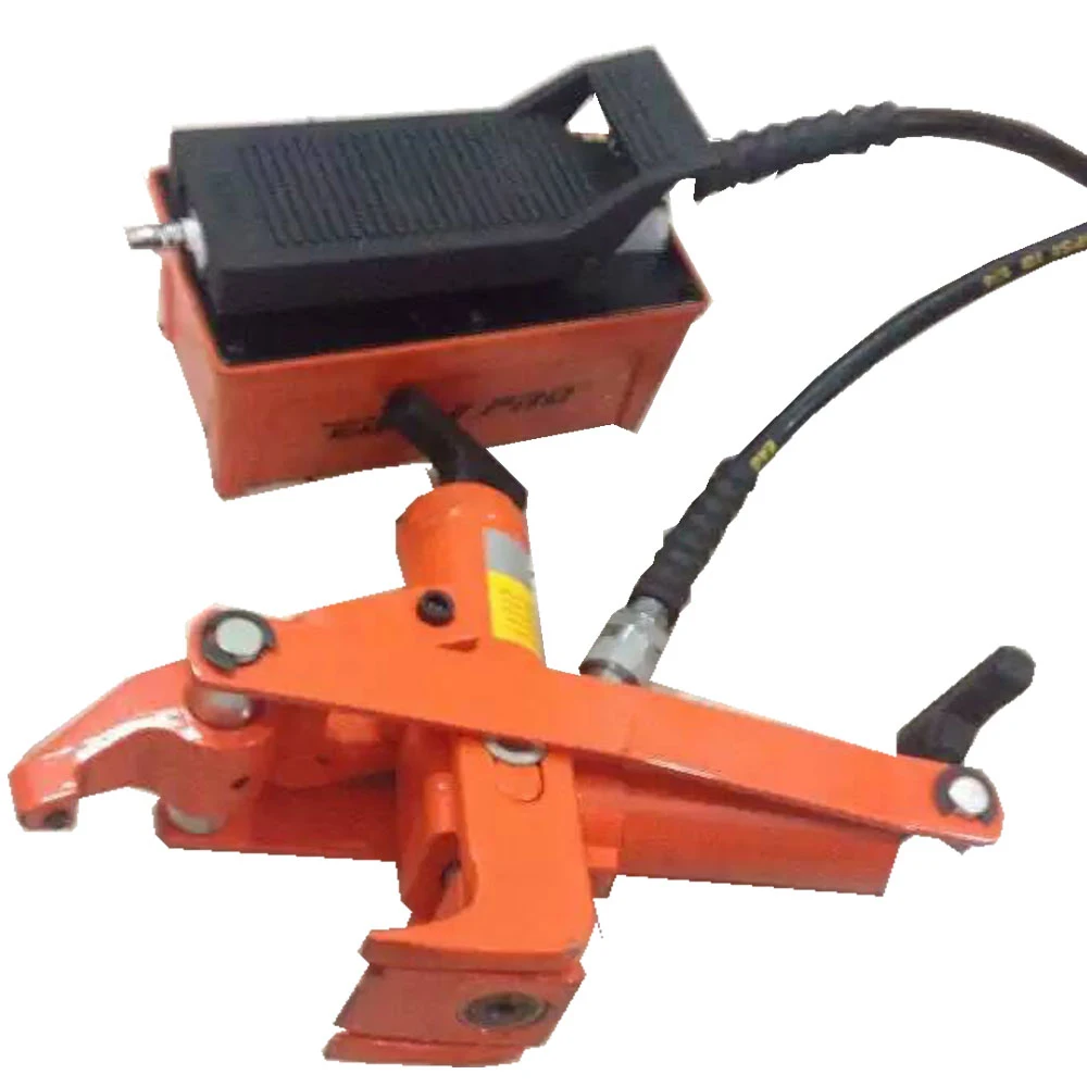 Гидравлический шиномонтажный станок для трактора грузовика с ножным насосом 10000 PSI и воздушным шлангом