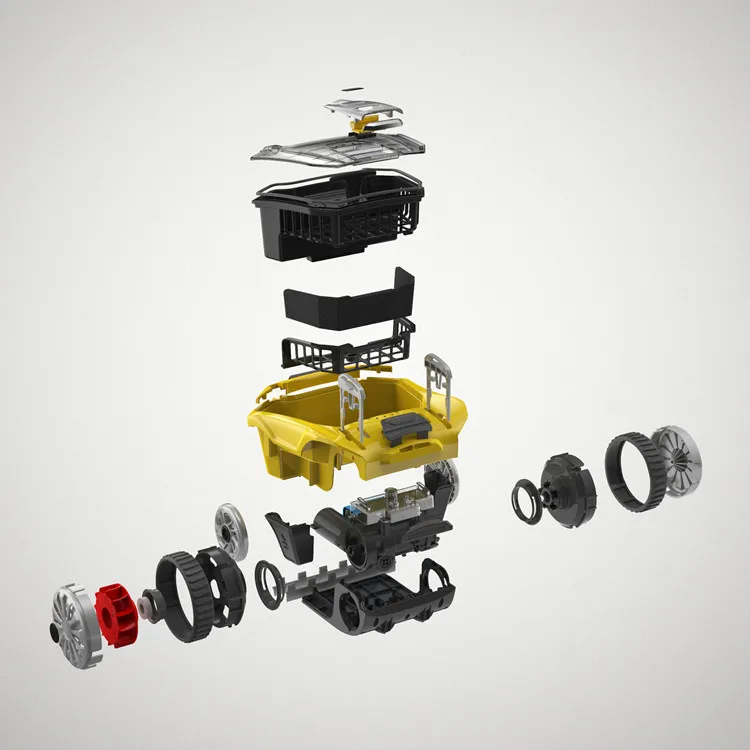 Cordless Robotic swimming Pool Cleaner poolelf F-08 Automatic Rechargeable Pool Vacuum Robotic cleaner