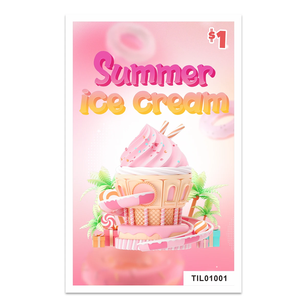 Free Design in stock digital printing CMYK gambling tickets custom pull tab factory for sale