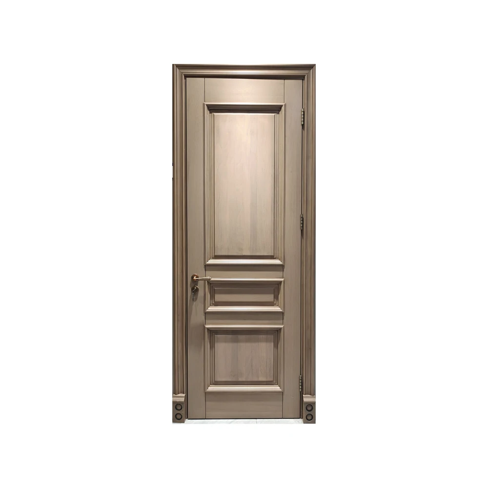 Stylish Push and Pull Solid Wood Room Doors