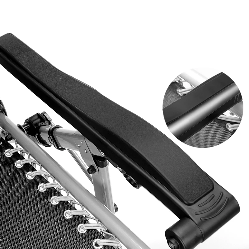 Zero Gravity Chair Reclining Lounge Chair with Removable Cushion&Tray for Indoor and Outdoor Ergonomic Recliner Folding Chair