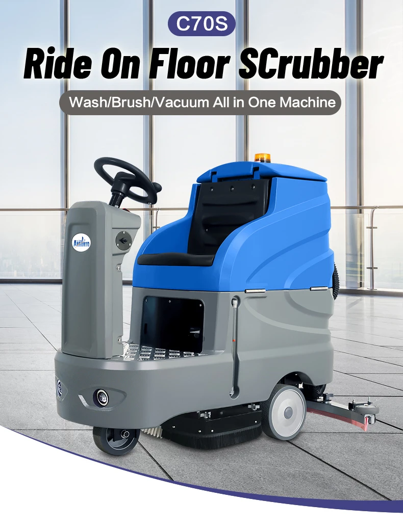 Factory Price Customized Battery Electric Floor Cleaning Scrubber Machine Dryer