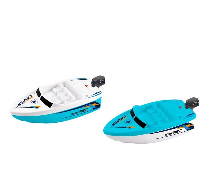 2024 Hot electric boat high-speed racing toy manual steering remote control boat