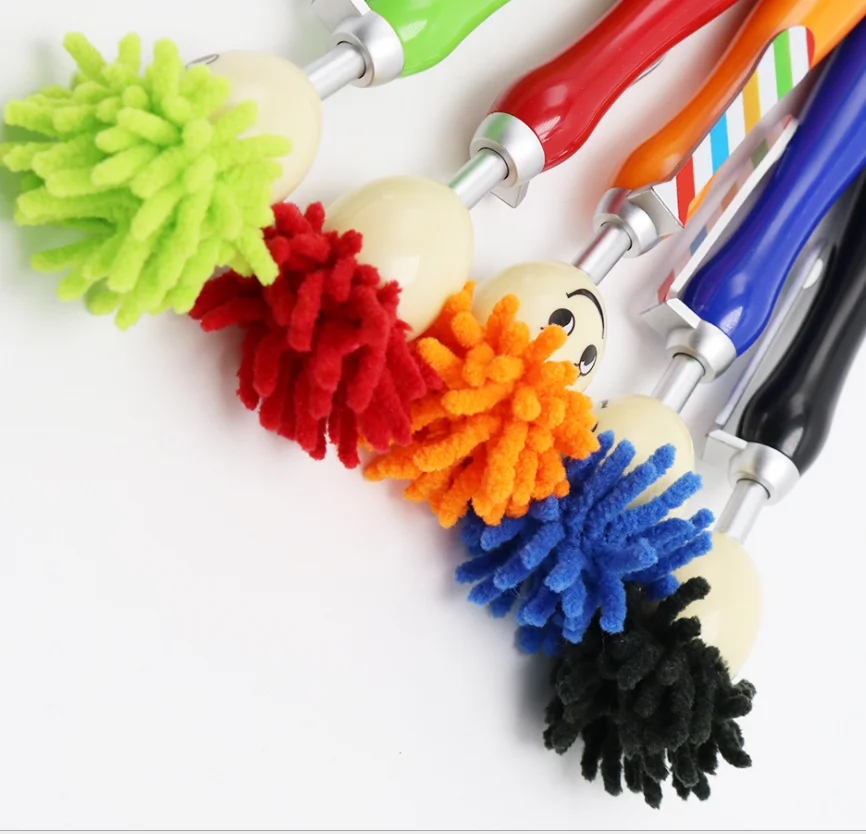 Mop Topper Screen Cleaning pen 2 in 1 Stylus Pen Doll head pen