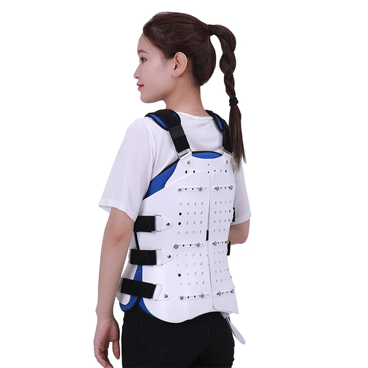 Rehabilitation support device Thorax Lumbar Sacrum Orthosis With Gasbag (Inflatable) for fracture fixation and muscle strain