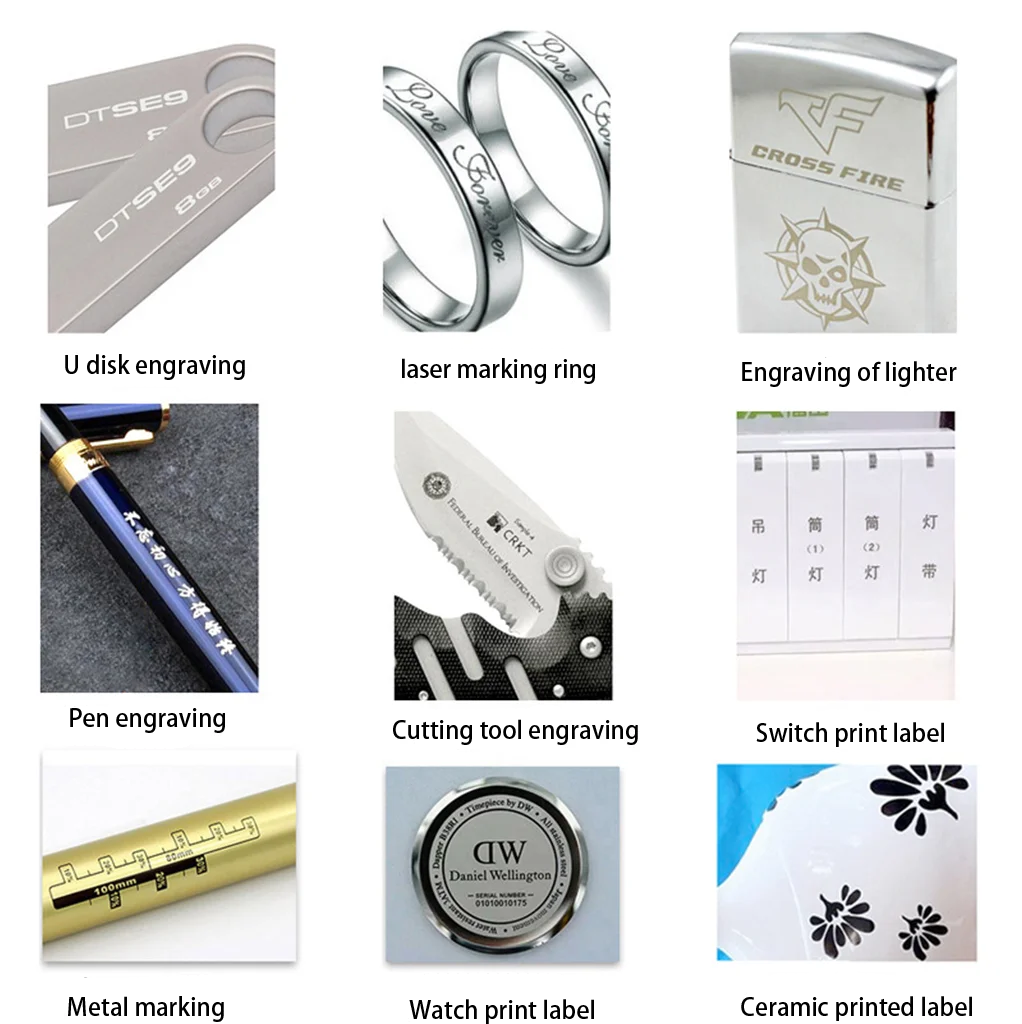 engraver cooker galvanometer folded metals position circuits feeder band rechargeable label laser marking machines