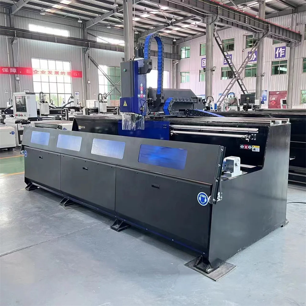 YOUHAO CNC Aluminum Profile Cutting Machine milling drilling Door with Auto Tool Changer 8 Tools