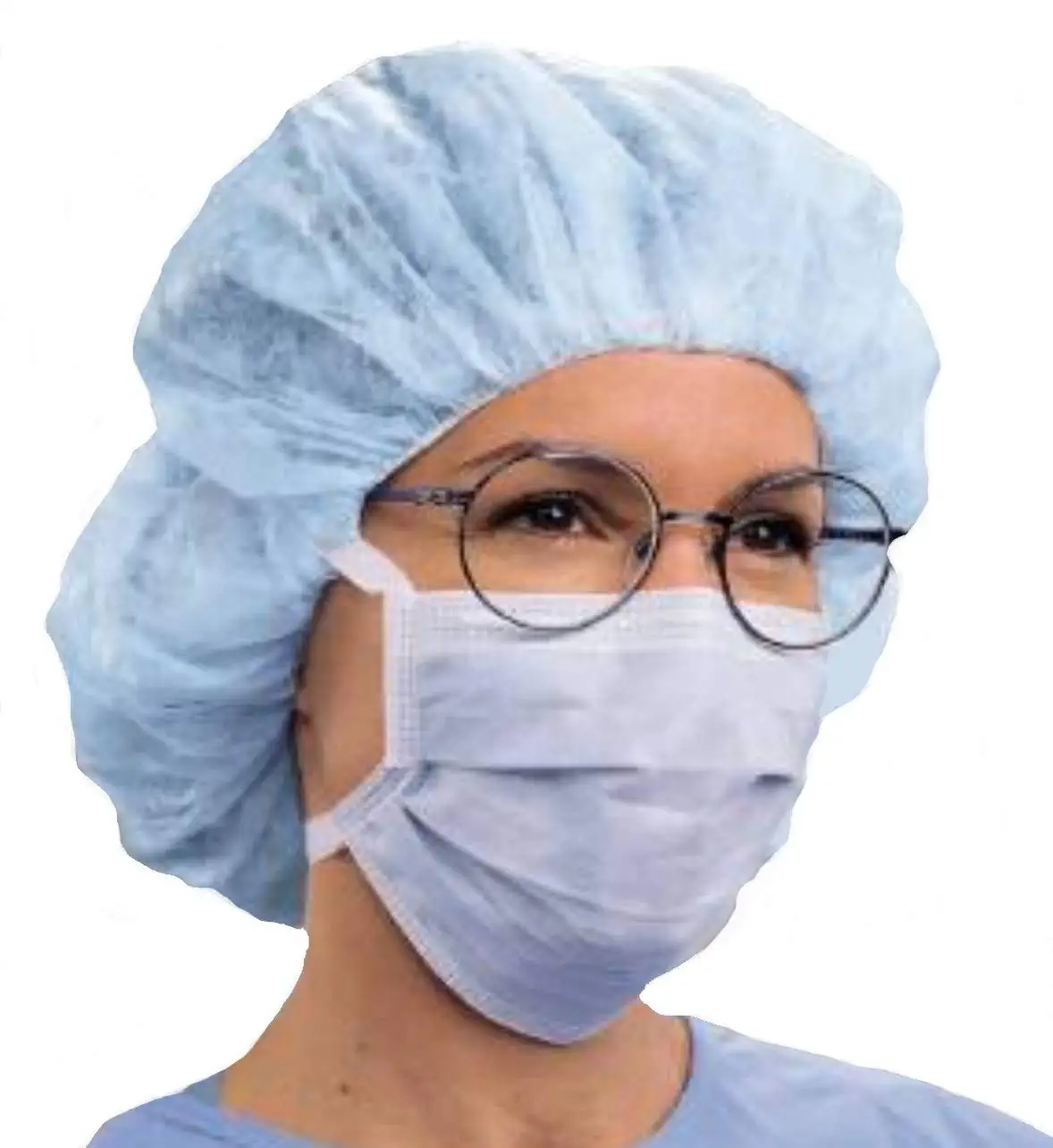Wholesale Disposable 3 Ply Non-woven Fabric Facemasks  ASTM F2100 Level 2 Earloop Facemask Surgical Medical Face Mask