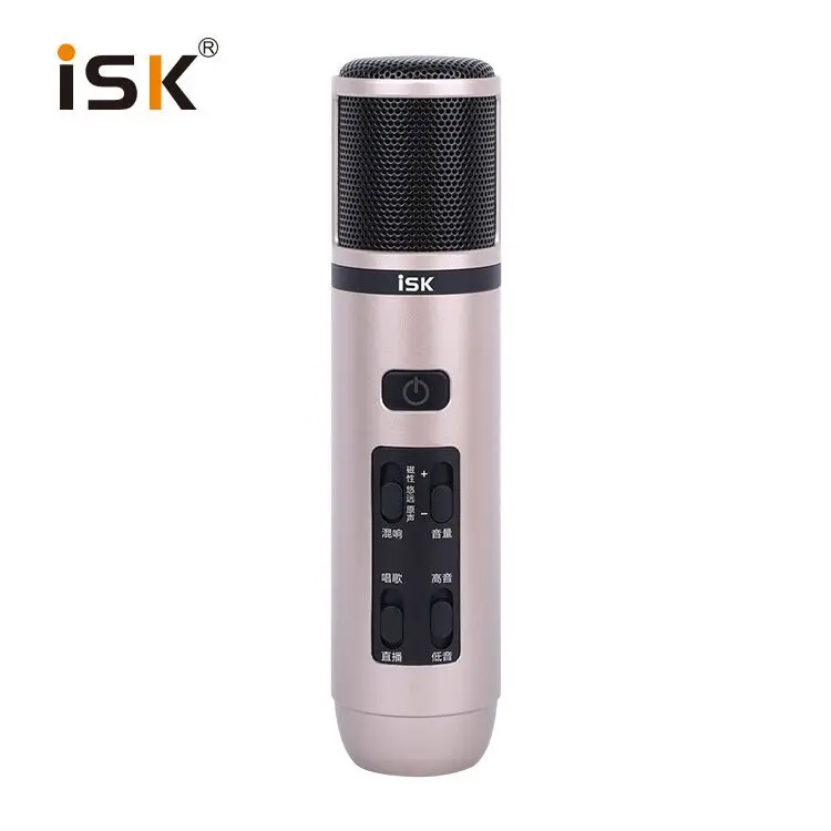 Чехол для мобильного телефона караоке конденсаторный микрофон IM6 интегрированная звуковая карта петь бар живой с прослушивания музыки наушников