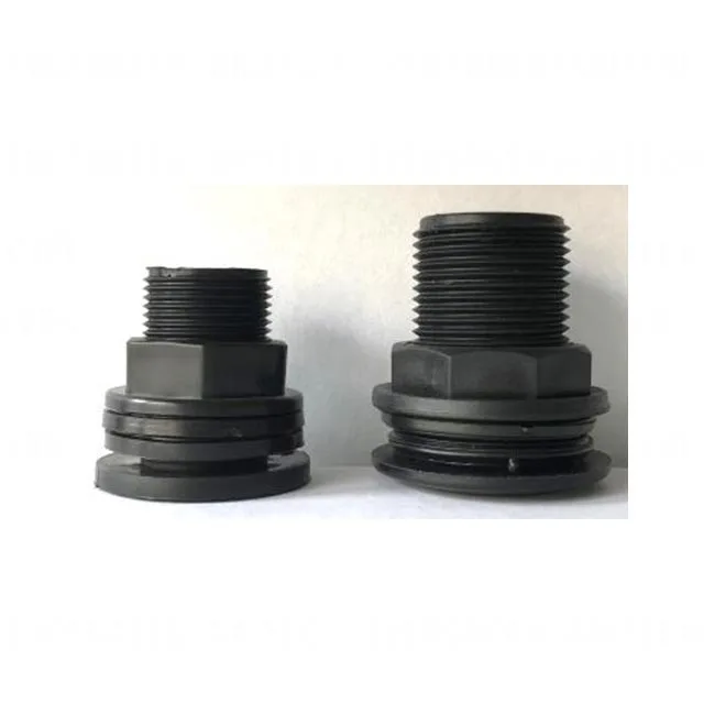 PVC Bulkhead Tank Fitting with EPDM gasket