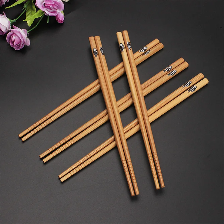 Harmony Custom Logo Personal Food High Quality Natural Reusable Customizable Japanese Bamboo Chopsticks