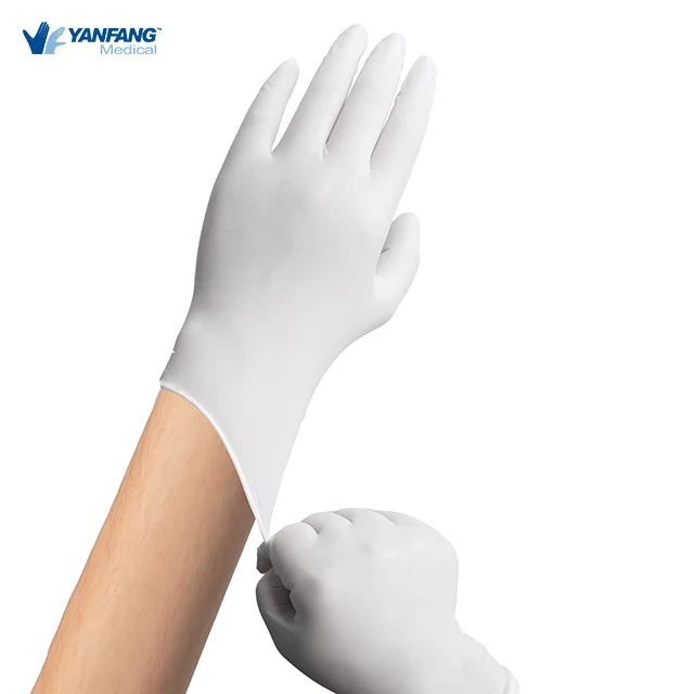 Malaysia Examination Box 6 Mile Nitrile Gloves For Medical Laboratory use