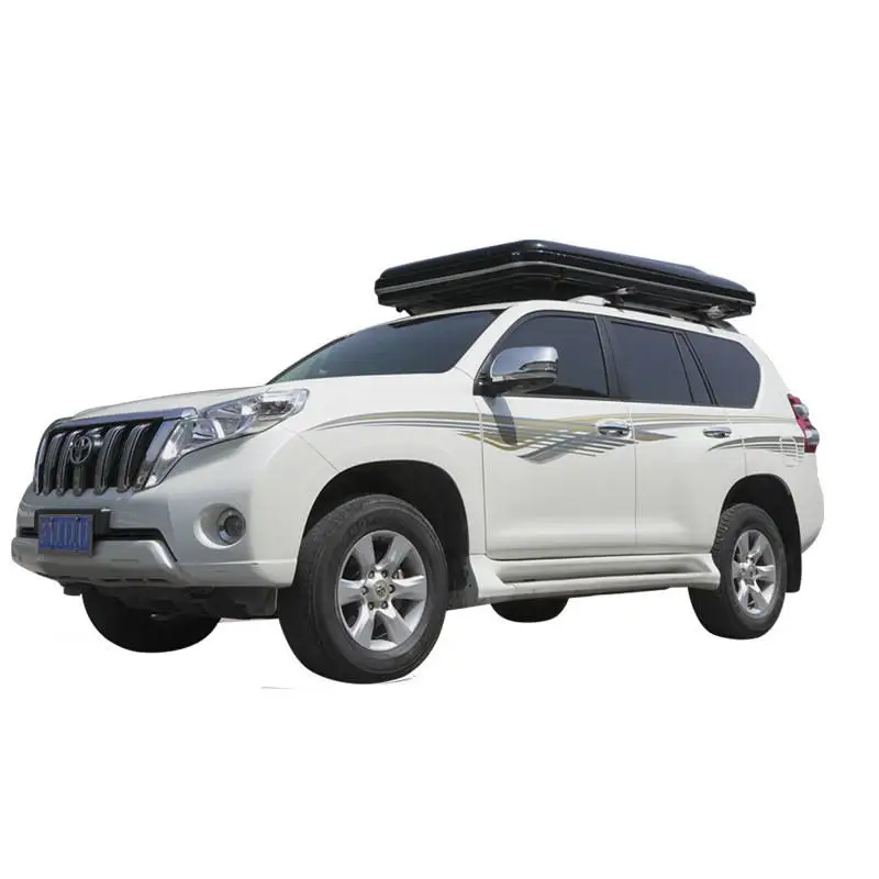 Outdoor UV Protection Adventure Hard Camping SUV Car Aluminum Hard Shell Roof Top Tent With Extension