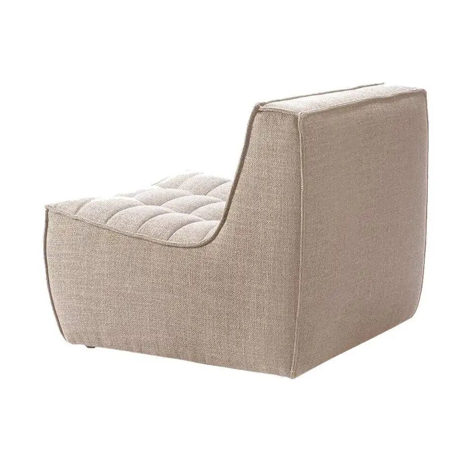 Modern Scandinavian Nordic Home Furniture Living Romm Combination Soggiorno Divani Fabric Element Sofa Chaise