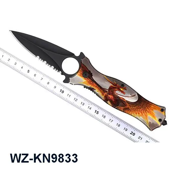 stainless steel material type professional camping survival folding japanese pocket knife