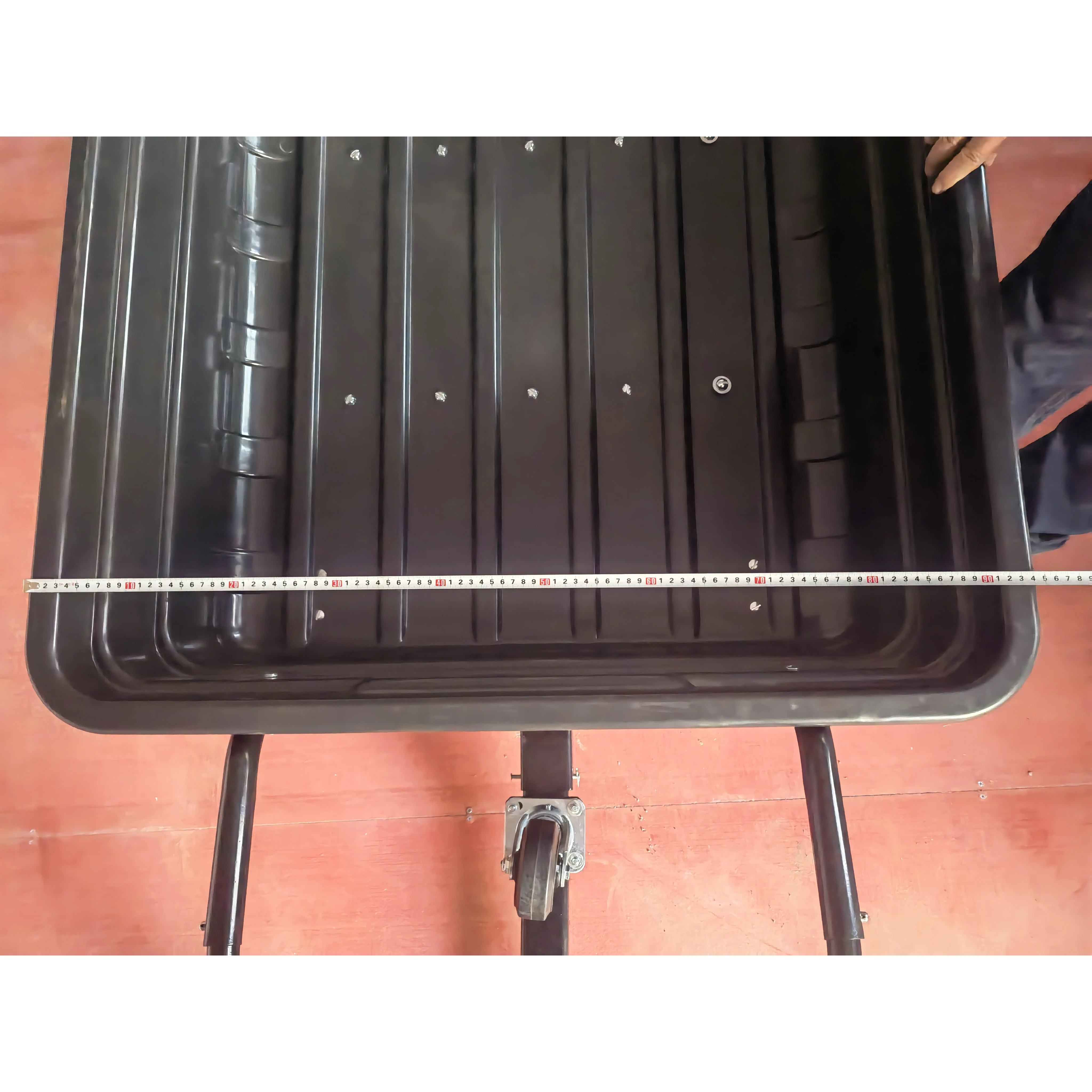 Atv trailer dump axle off road wood cargo trailer