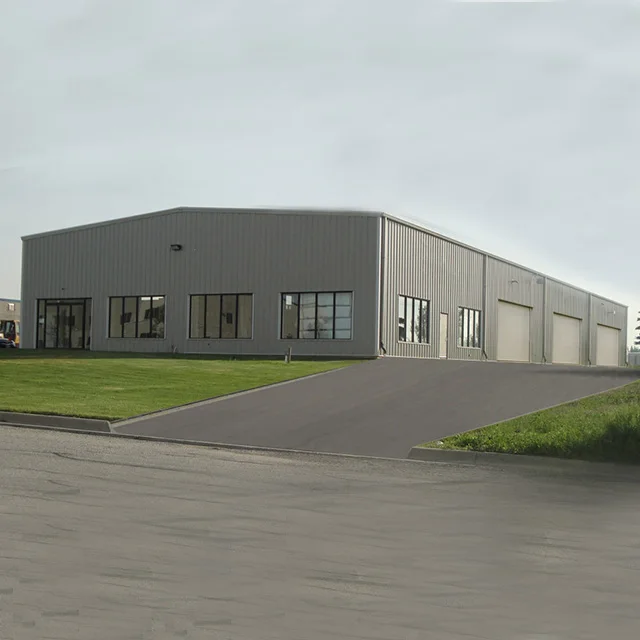 customized Ready Made Portable  Steel frame house Luxury Steel Structure Modular Easyto assemble steel garage building warehouse