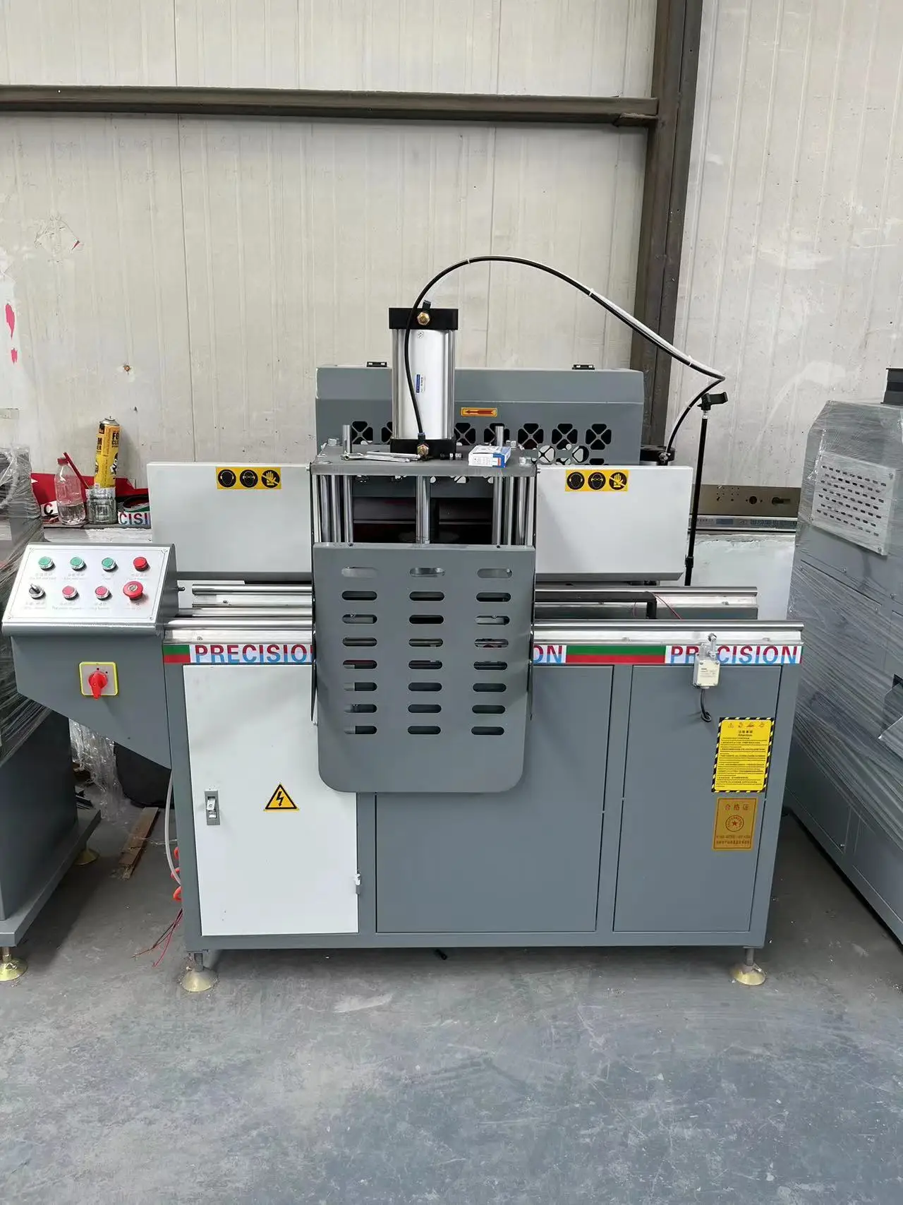 Factory Custom New Aluminum Mullion Making Machine/End Milling Machine Construction Applicable-Core Bearing PVC UPVC