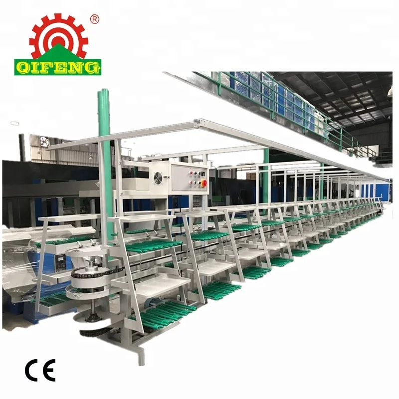 Rotary shoe production conveyor QF-329 shoe making machine price