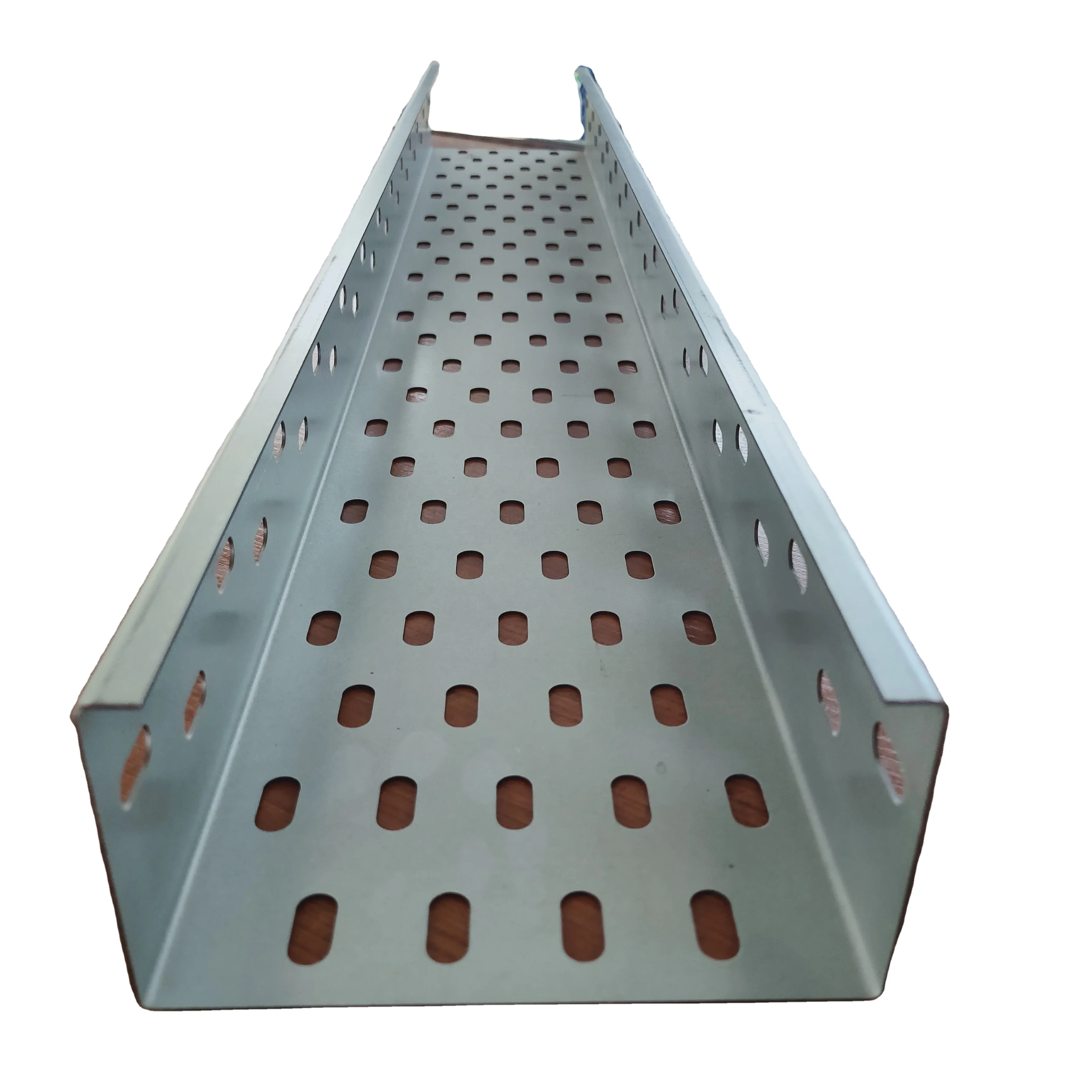 OEM Hot Dip Galvanized Steel Cable Tray And Perforated Cable Tray Supporting System