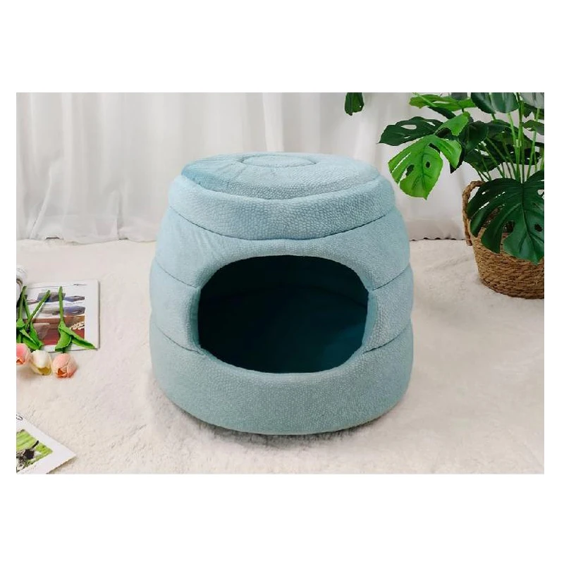 Wholesale pet house for winner and summer two use way foam bed for dog cat sleeping next custom order