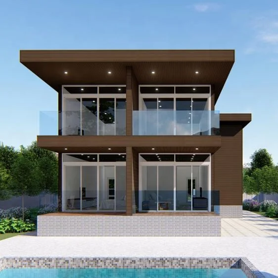 Prefabricated Housing Two Layer Houses prefabricated Steel Villa Sales China Quick Assembly Prefabricated House Fast House