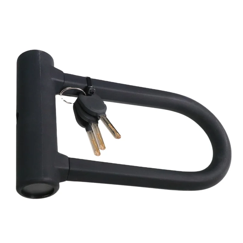New Image EU Warehouse Stock Bicycle Bike Part Cycling Bicycle U Shape Lock With Cable MTB Durable Portable Road Bike Cable Lock