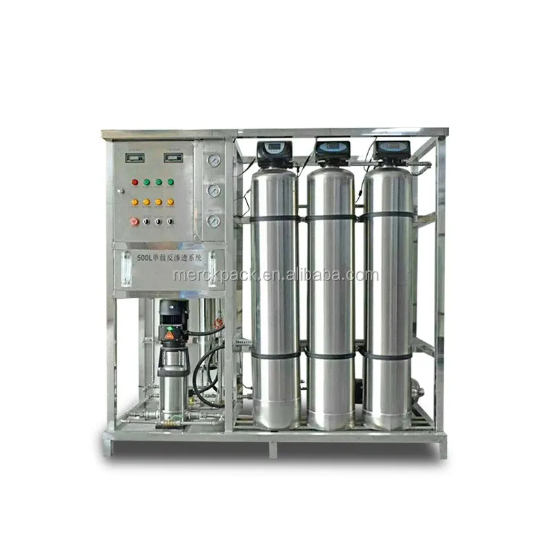 Factory Price Small RO Reverse Osmosis Commercial Pure Water Treatment System Plant