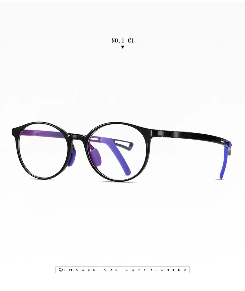 Детские Модные оптические очки для