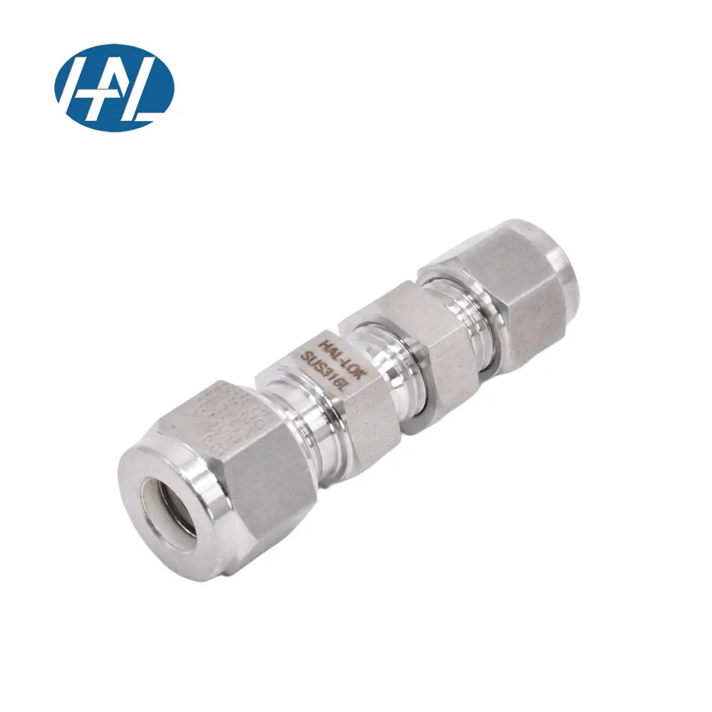 Instrument Tubing Fittings  Bulkhead Reducing Union