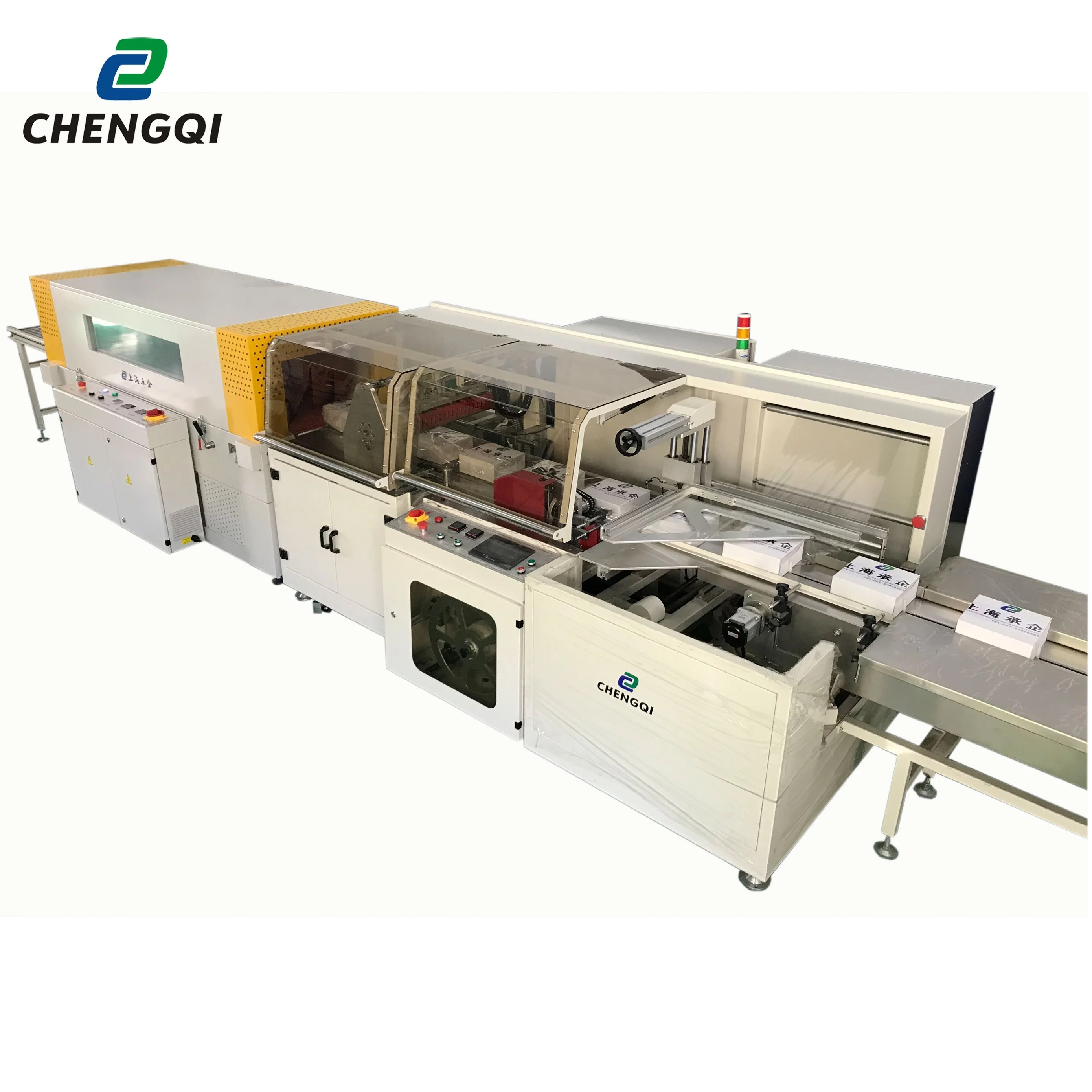 Automatic Sealing Shrink Wrap Tunnel Machine for Shipping box