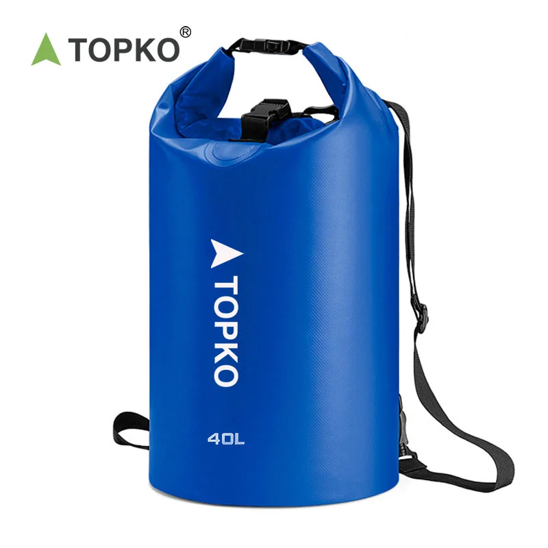 TOPKO Hot Sale Outdoor Dry Bag PVC Waterproof Backpack Water Floating Waterproof Dry Bag