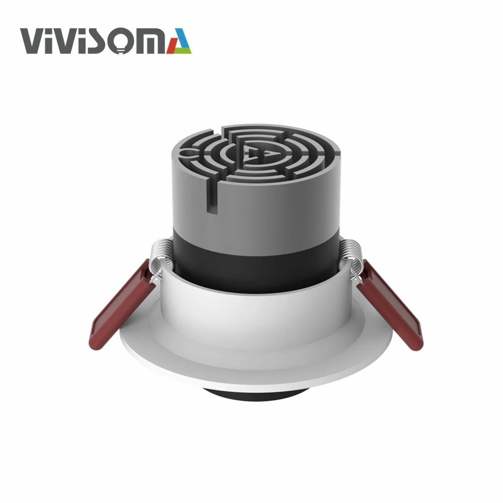 RS30045 High quality TIR certified zoomable spotlight low cost focus light ceiling recessed round shape led downlight