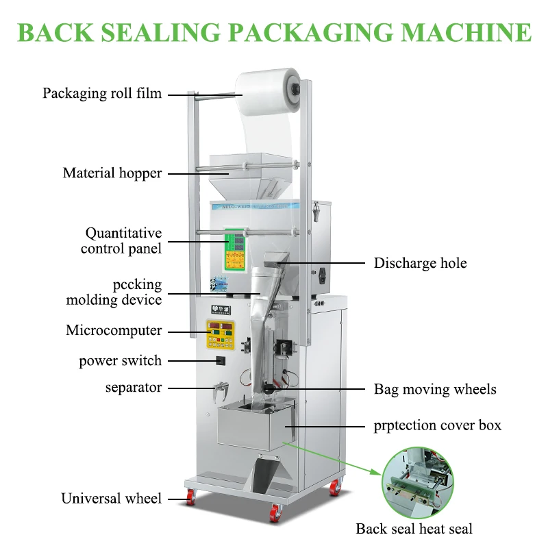 CE Automatic Small Tea Sugar Coffee Sachet Filter Paper Tea Powder Pouch Tea Bag packaging Packing Machine