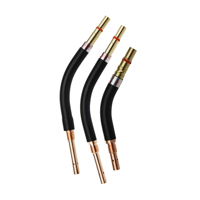 Welding Accessory MIG/MAG Welding Torch Connecting Swan Goose Neck Welding Torch Connecting MIG/MAG Tube with Contact Tip Holder