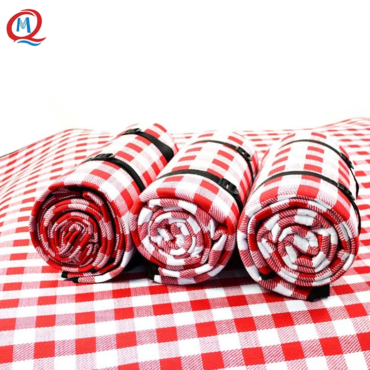 Picnic Blanket Mat, Sand Free Beach Mat with Waterproof Backing, Large Outdoor Mat for Parking and Camping