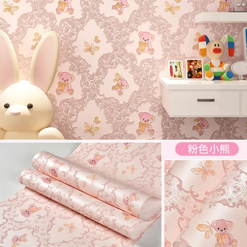 multi-color luxury non-woven 3d wallpaper Living Room TV background wallpaper wall design self-adhesive wallpaper