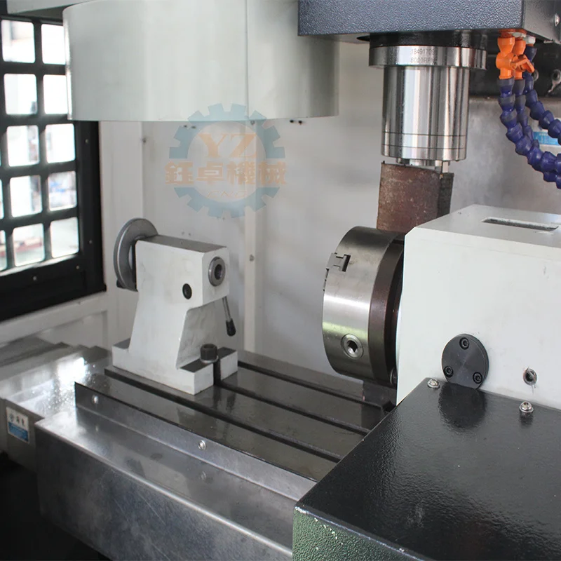 VMC450 CNC vertical machining center with Taiwan tool storage