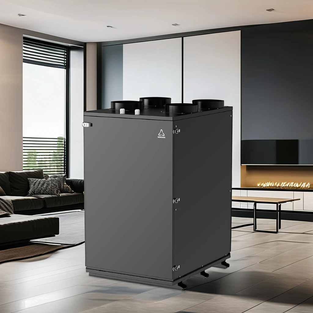 WiFi control High efficient villa DC inverter hperv with GMCC DC inverter compressor with washable counterflow heat exchanger