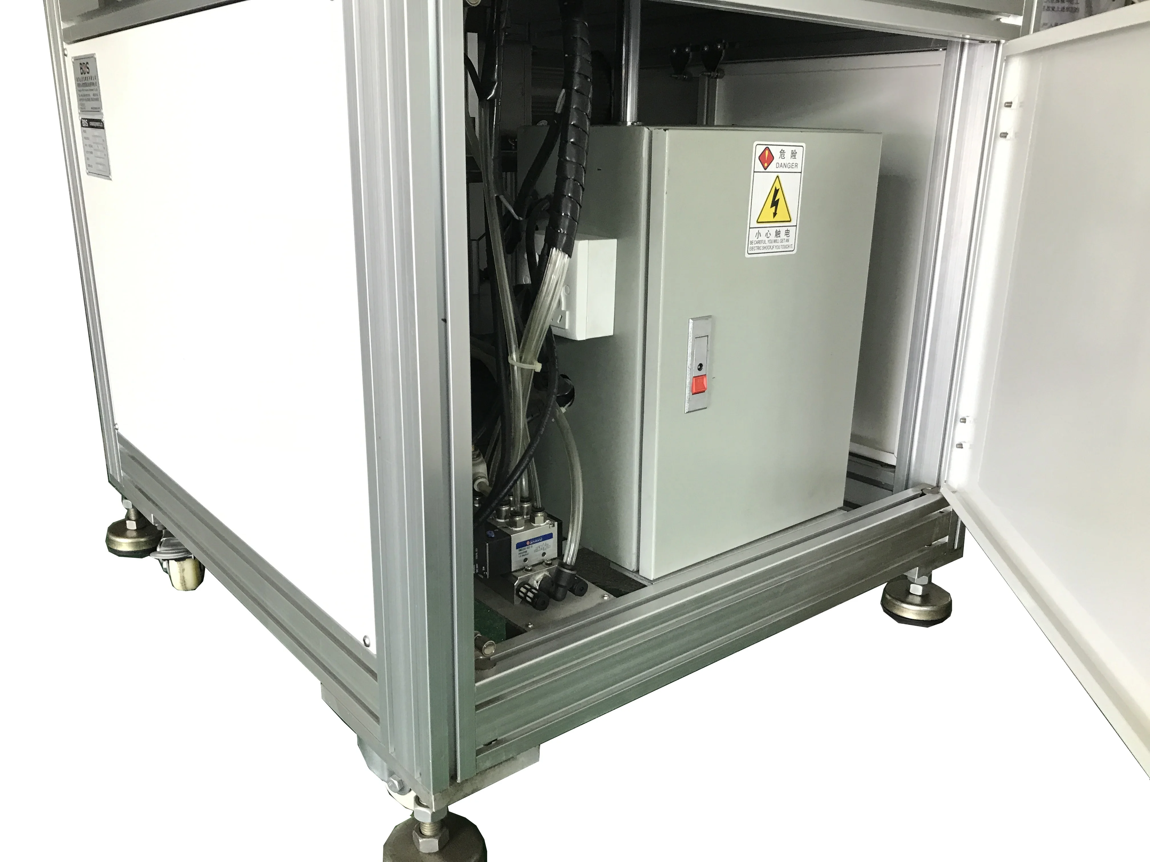 Rotary  Ultrasonic plastic welder for syringe filter making machine