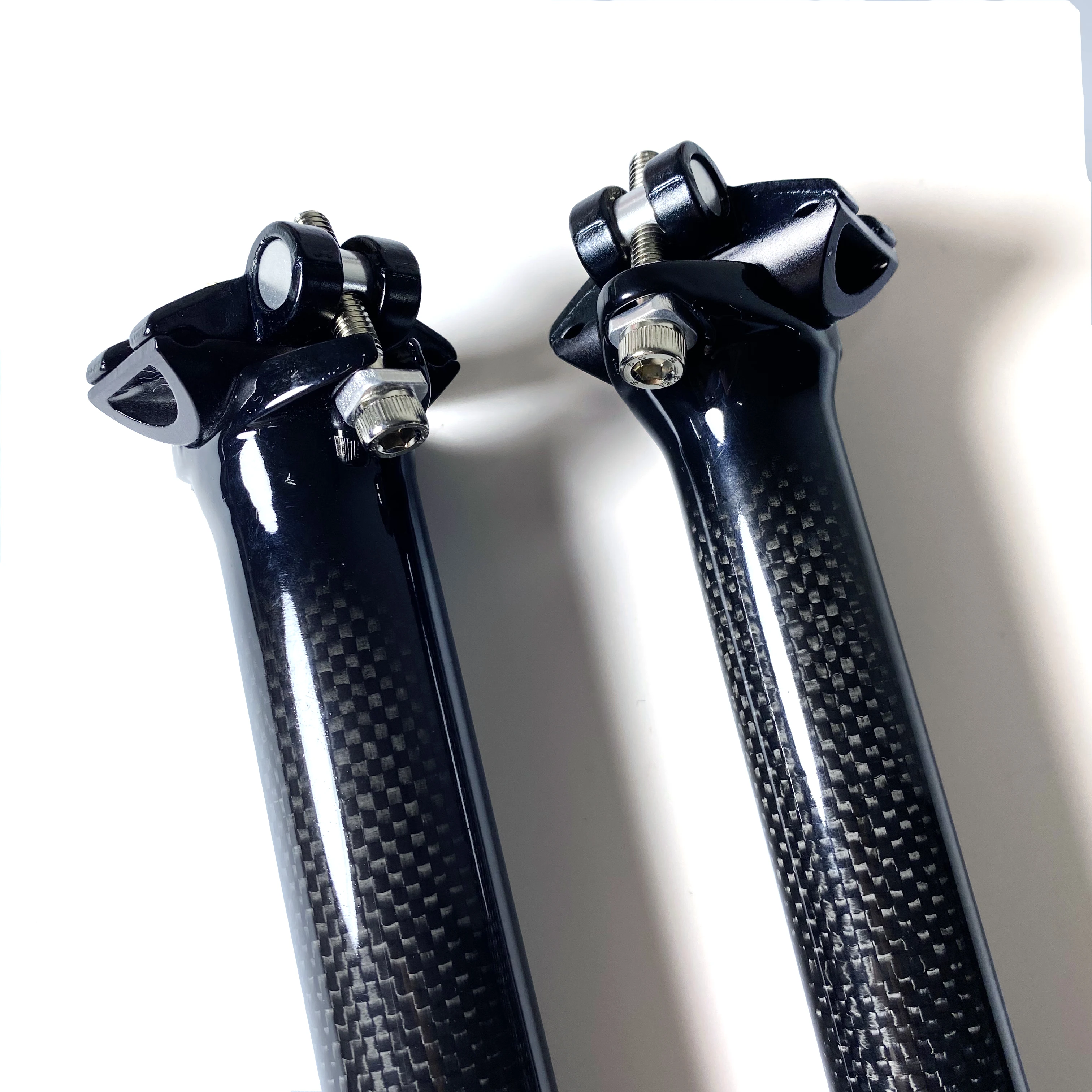 Full Carbon MTB Bicycle seatpost 27.2 31.6-350/400MM seat tube road Bike 3K Seatpost