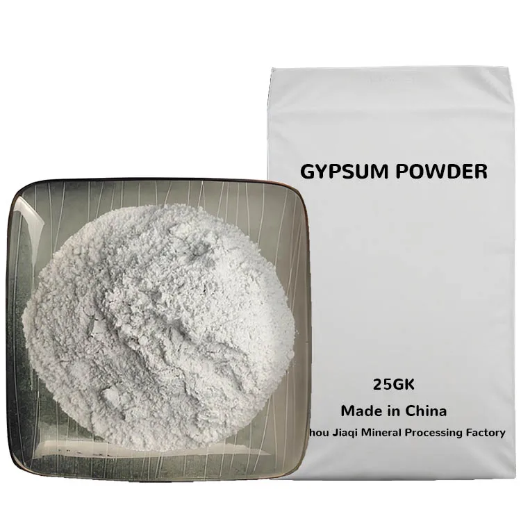 Gypsum powder used construction white cement