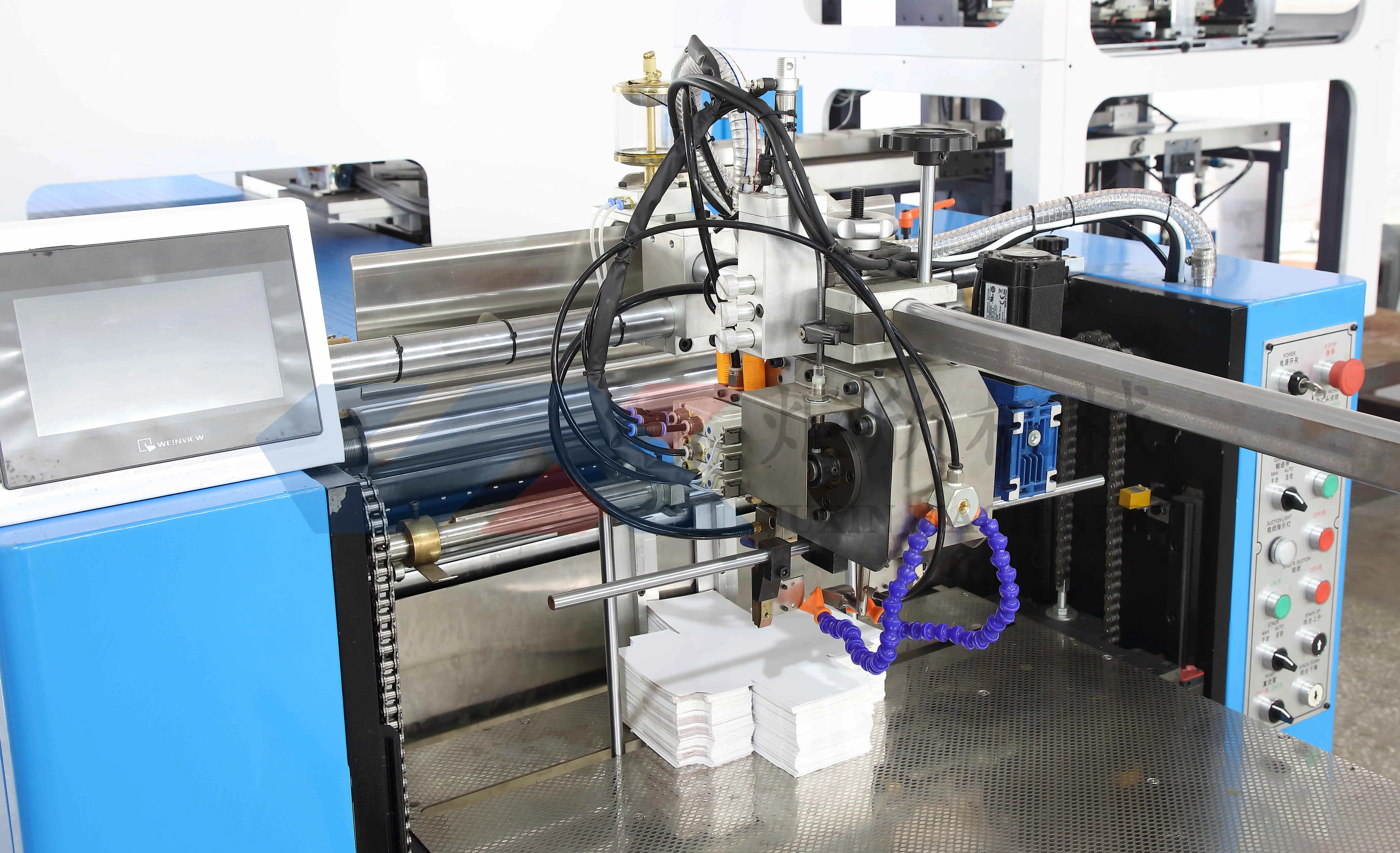 JX-F450A полностью автоматическая жесткая коробка делая машину для подарка.